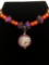 Clemson Bracelet with Pawprint Pendant
