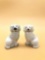 Porcelain Poodles Set of 2