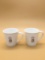 Starbucks Demi 3 oz Espresso Cups Set of 2