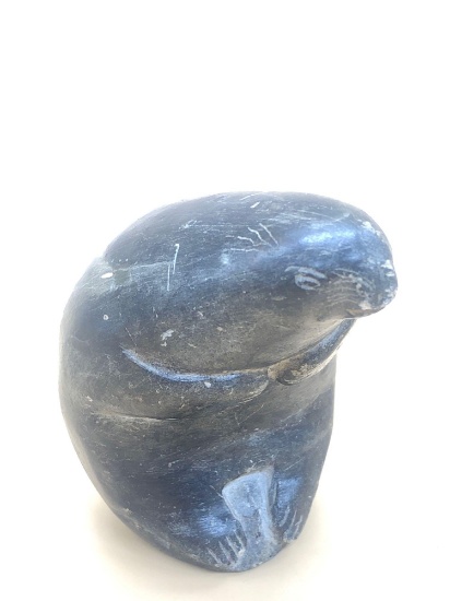 Carved Stone Otter