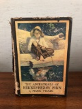 The Adventures of Huckleberry Finn by Mark Twain c.1923