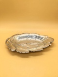 Reed & Barton Sterling Silver Leaf Dish