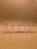 Cut Glass Wine Glasses