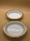 Pair Lenox Serving Bowls