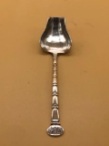 Chinese Silver Sugar Scoop/Spoon