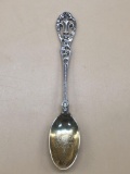 Sterling Silver Spoon w/ Gold Fogging