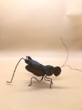 Brass Cricket Figure