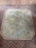 Large Ronnie Mosseller Octagonal Hook Loop Rug