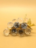 Swarovski Silver Crystal Grapes