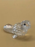 Swarovski Silver Crystal Beaver