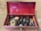 Toolbox with Hole Saws of Various Sizes