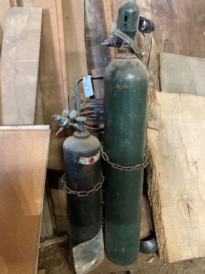 Oxygen and Acetylene Torch Set