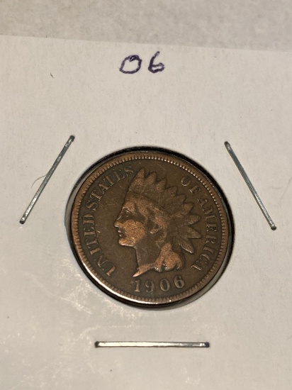 Lot of 11 Indian Cent, 1906