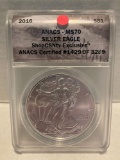 2016 Silver Eagle ANACS - MS70