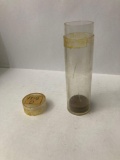 Tube of Lincoln Pennies From 1918 D