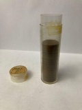 Tube of Lincoln Pennies From 1927 P