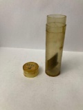 Tube of Lincoln Pennies From 1931