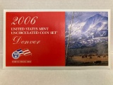 2006 US Mint coin set from Denver and Philadelphia