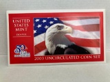 2003 US Mint coin set from Denver and Philadelphia