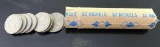 Roll of 1939 Jefferson Nickels