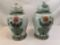 Pair of Chinese covered vases