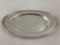 Crescent Silver plate dish
