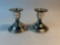 Fisher Sterling Candlestick Pair