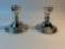 Westmorland Sterling Silver Candlestick Pair