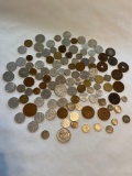 Large lot of Foreign Coins