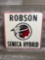 Robson Seneca Hybrid Seed Metal Sign