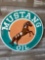 Mustang Oil Double Sided Porcelain Sign