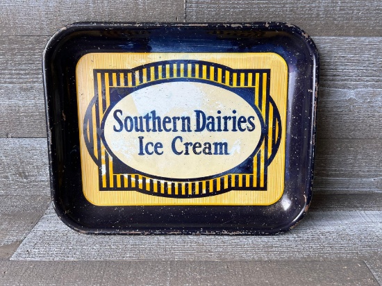 Southern Dairies Ice Cream Metal Serving Tray