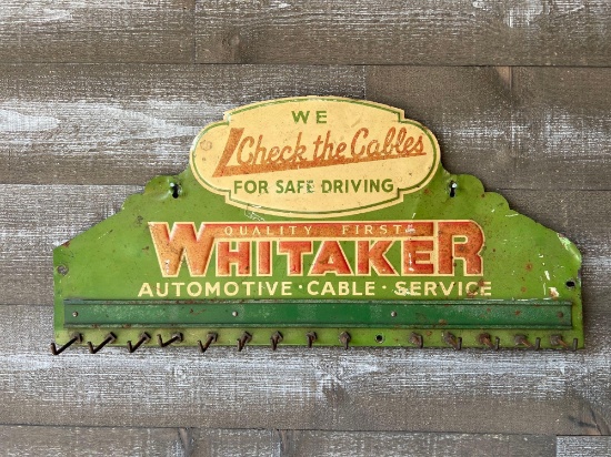 Whitaker Cable Hanging Display Sign