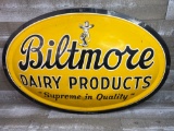 Biltmore Dairy Products Oval Sign