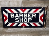 Barber Shop Double Sided Flange Sign