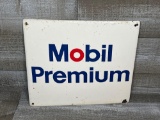Mobile Premium Porcelain Gas Pump Sign