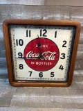 Coca-Cola Clock Original Square Face