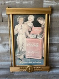 Coca-Cola 1943 Lithograph in Original Advertising Frame