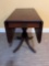 Mahogany Drop Leaf Table with Drawer