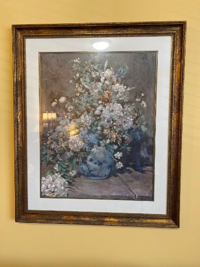 Large floral picture