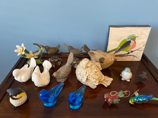 16 piece bird lot