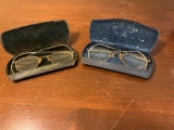 2 Pair of Antique spectacles
