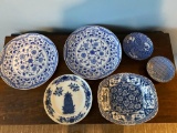 6 China plates
