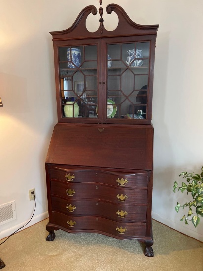 Mahogany Secretary