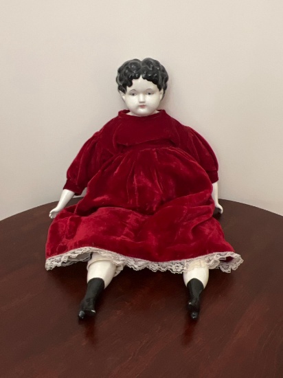 Hand Painted Ceramic Doll