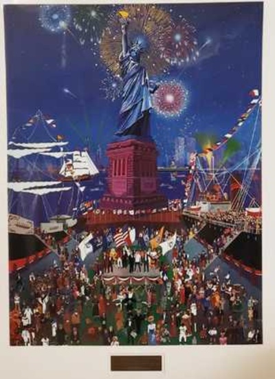 Statue of Liberty Centennial by Melanie Taylor Kent