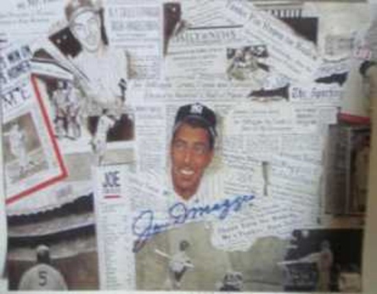 Joe DiMaggio Autographed signed 8x10 Photo
