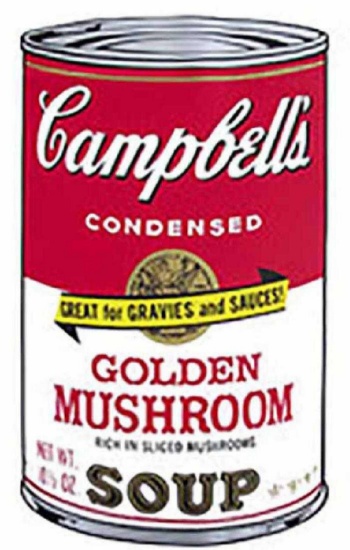 ANDY WARHOL "Campbell's Soup II.9" SERIGRAPH SUNDAY B.