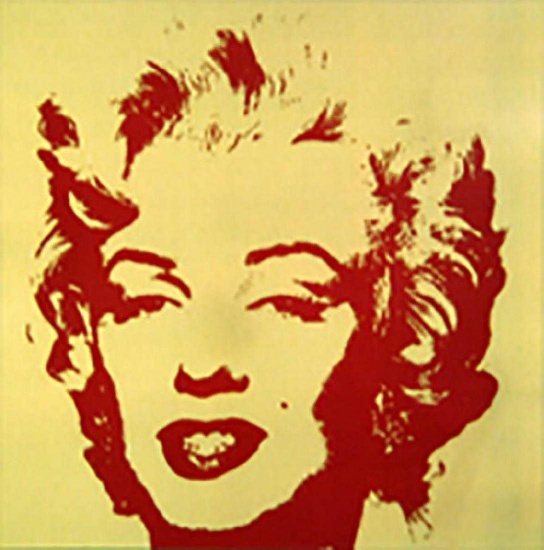 Andy Warhol Golden Marilyn 11.40 Sunday B Morning