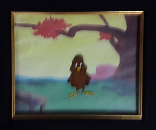 W.B. Henery Hawk Animation Production Cel Original Art